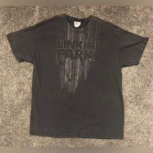 Linkin Park Minutes To Midnight Tour T-Shirt Men's Size XL Band Rare Black Logo